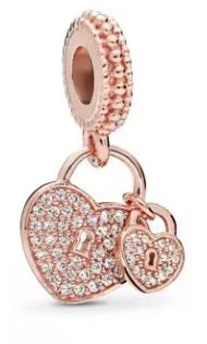Sterling Silver Charms featuring a Heart-Shaped Love Pendant and Hollow Flower Beads