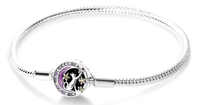 Elegant Silver Charm Bracelet