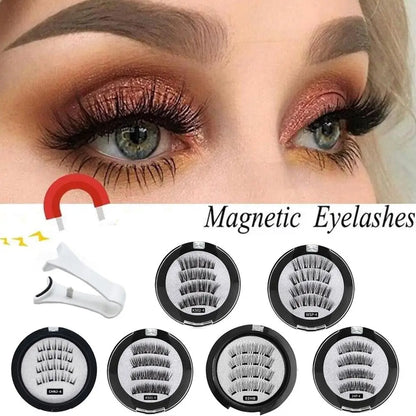 Glam Magnetic Reusable Eyelashes Set