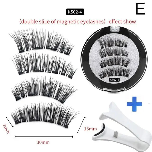 Glam Magnetic Reusable Eyelashes Set