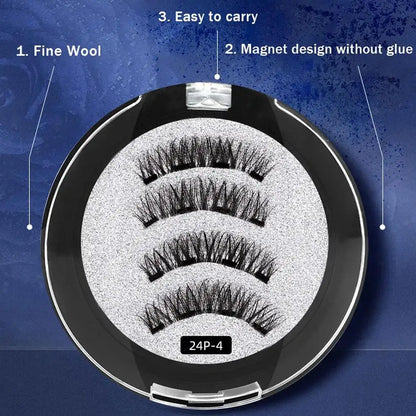 Glam Magnetic Reusable Eyelashes Set